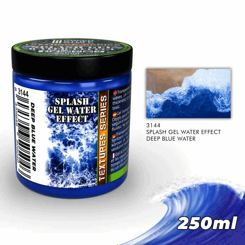 Greenstuff World Deep Blue Water Splash Gel Effect