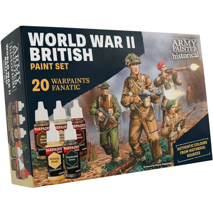 Army Painter Historical WOII British Paint Set