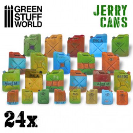 Greenstuff World - Civil - Jerry Cans