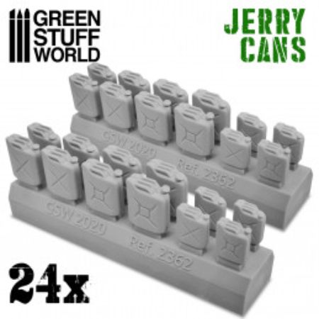 Greenstuff World - Civil - Jerry Cans