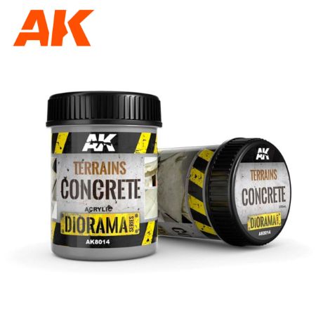 AK Interactive - Terrains Concrete 250ml