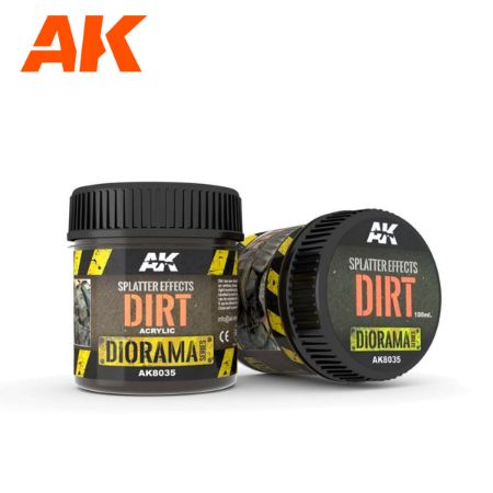 AK Interactive - Splatter Effects Dirt 100ML