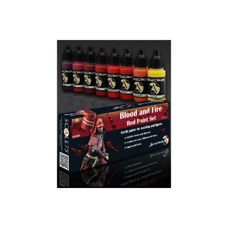 Scale75 - Blood and Fire Red Paint Set