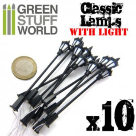 Lamps with LED Lights Classic 10x