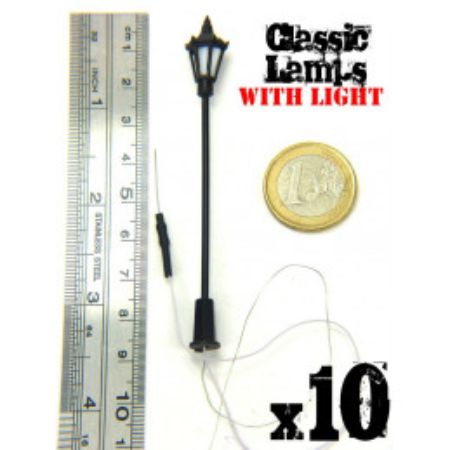 Lamps with LED Lights Classic 10x