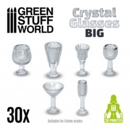 Big Cups - transparent resin