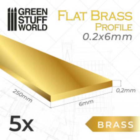 Brass Profile Flat