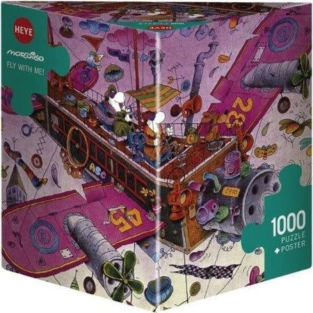 Mordillo - Fly with me puzzle - 1000 pcs