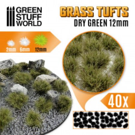 Greenstuff World - Grass Tufts - Grass Tufts 12mm