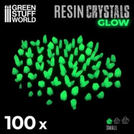 Glow Translucent Crystals - Green - Small size
