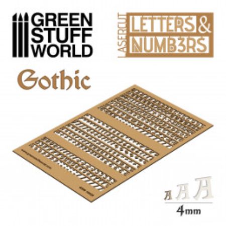 Letters & Numbers Gothic