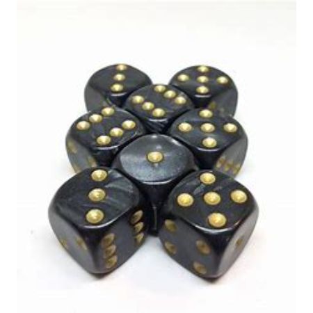 Dice - Marble - 6 x 16mm
