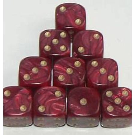 Dice - Marble - 6 x 16mm