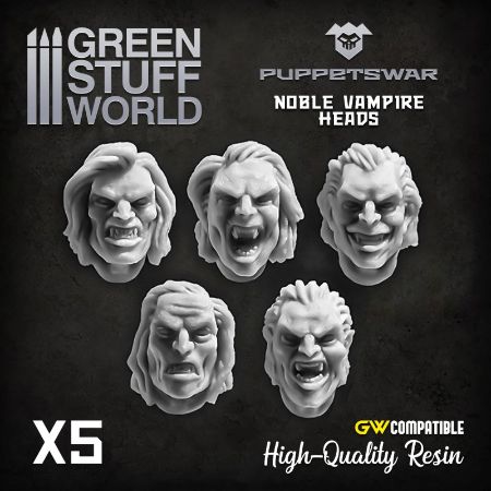 Noble Vampire heads