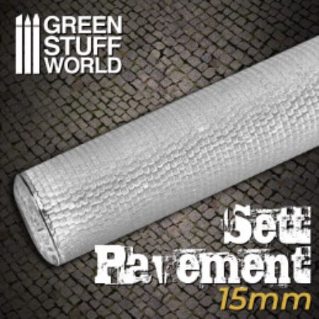 Rolling Pin - Pavement sett - 15mm