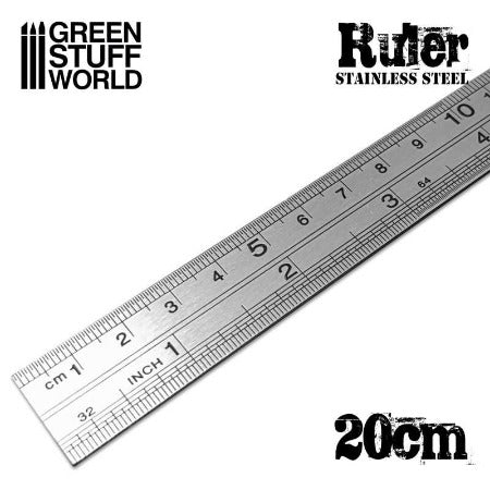 Stainless Steel Ruler - 20cm