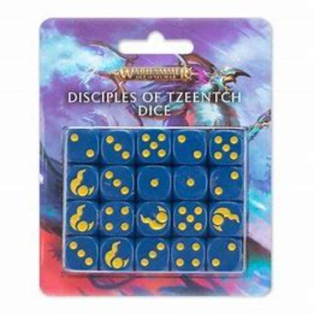 Dice - Warhammer - Disciples of Tzeentch dice