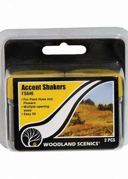 Static grass and Accent Shakers